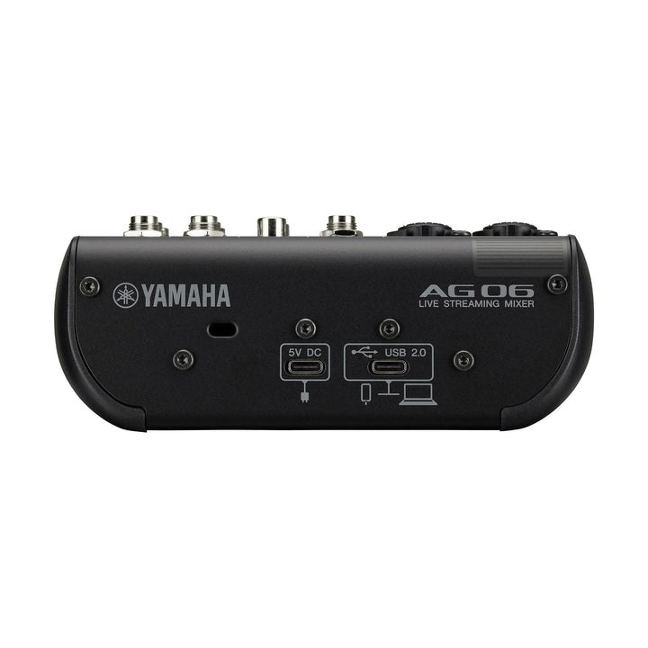 Yamaha AG06MK2 6-Channel Mixer USB Interface Black