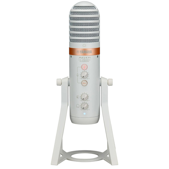 Yamaha  AG01 Streaming Loopback Audio USB Microphone White Open-Box