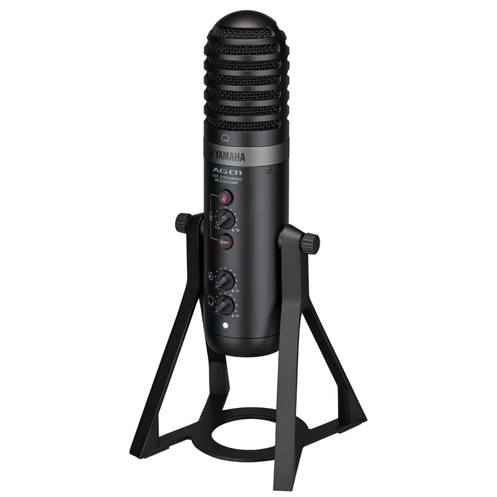 Yamaha  AG01 Streaming Loopback Audio USB Microphone Black Open-Box