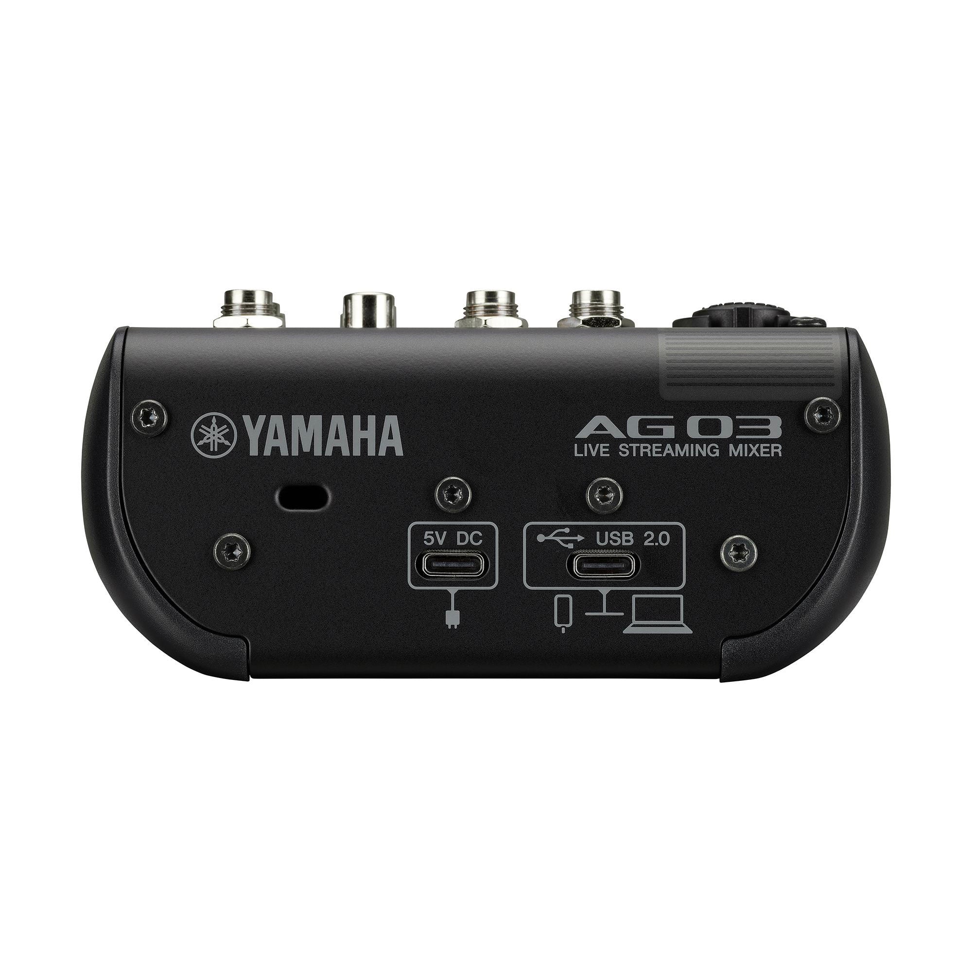 Yamaha Live Streaming Pack AG03 MK2 Black | The Music Zoo