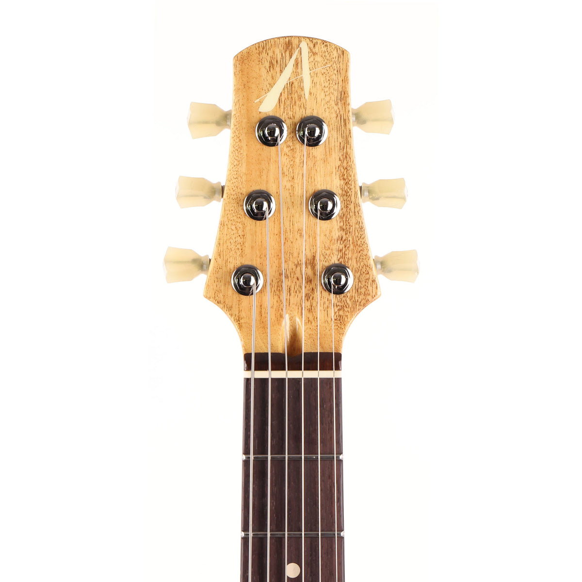 Tom Anderson Bobcat Special In-Distress White Limba Tinted Natural — 4