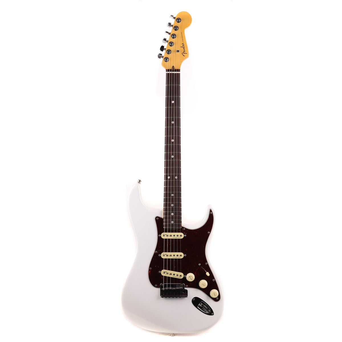 Fender American Ultra Stratocaster Rosewood Fretboard Arctic Pearl — 2