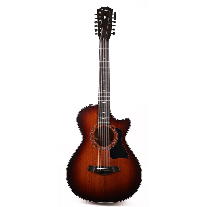 Taylor 362ce 12-Fret V-Class Grand Concert Acoustic-Electric Shaded Edgeburst 2023