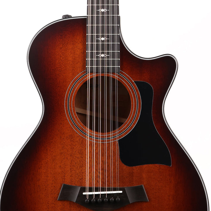 Taylor 362ce 12-Fret V-Class Grand Concert Acoustic-Electric Shaded Edgeburst 2023