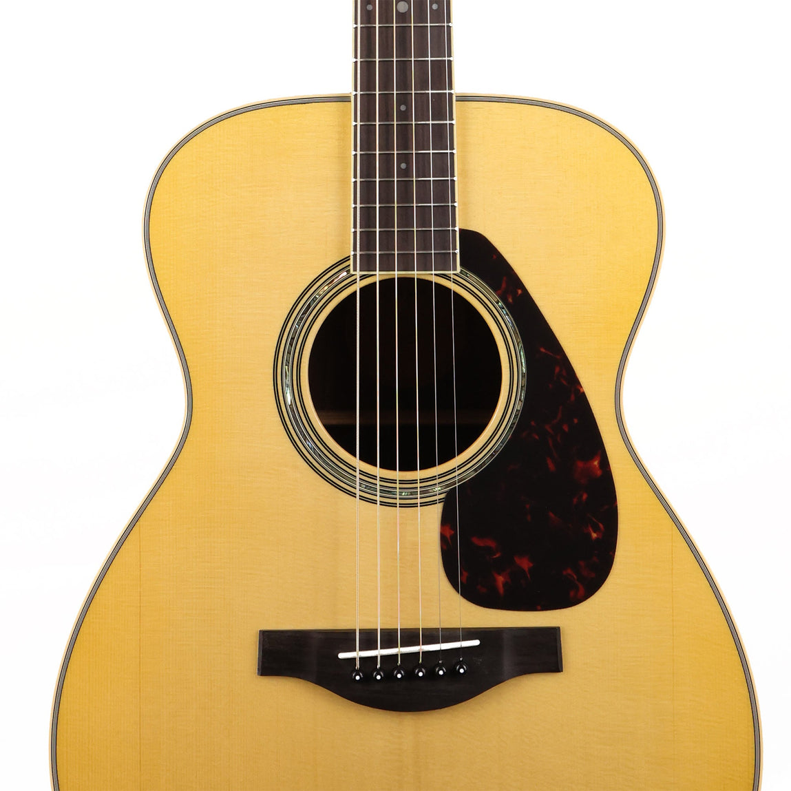 Yamaha LS6 ARE Acoustic Guitar Natural Used | The Music Zoo