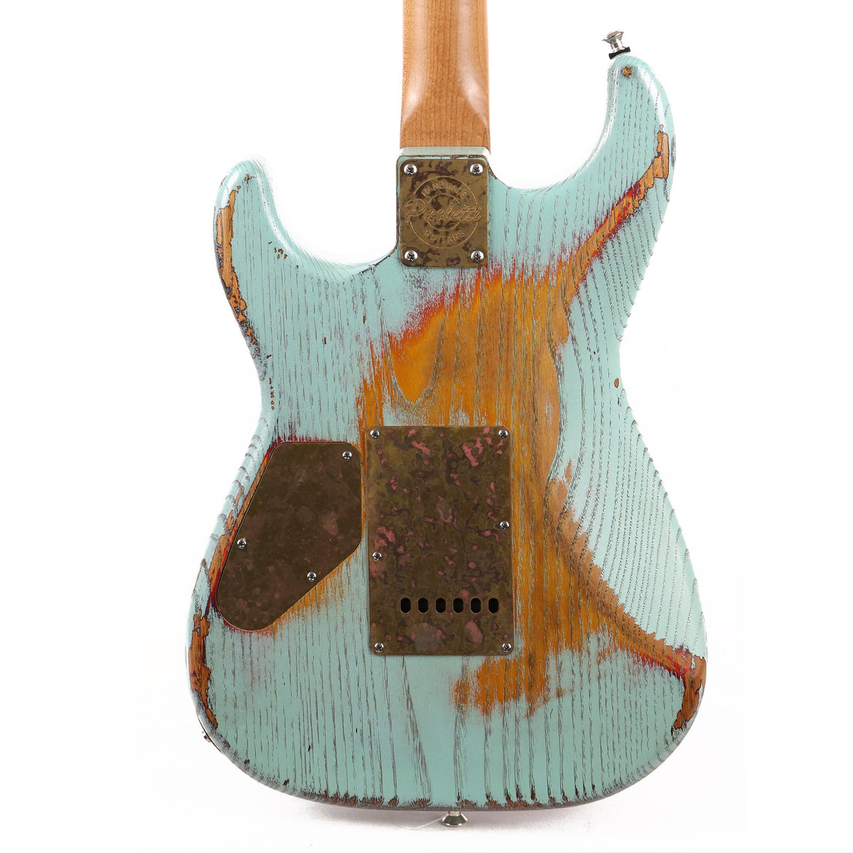 Paoletti Stratospheric Heavy Surf Green HS Vintage Trem Music Zoo Exclusive — 6
