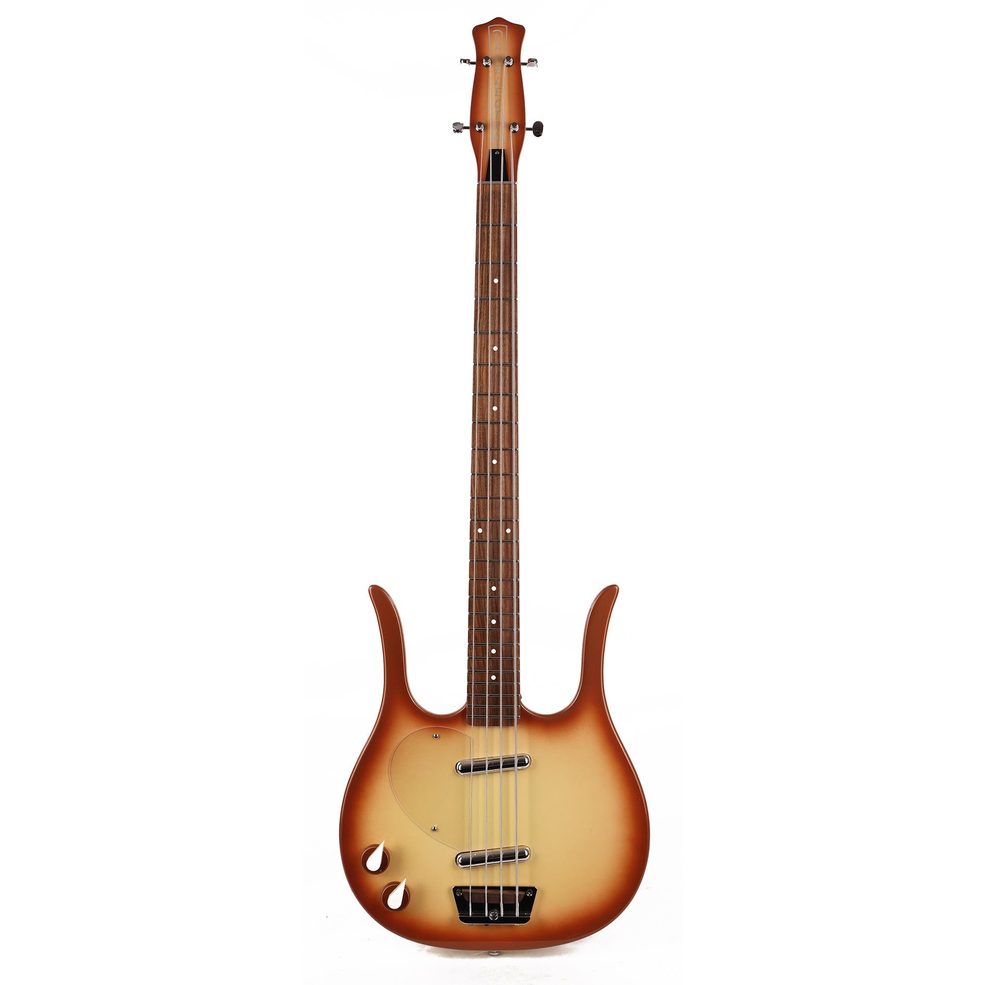 Danelectro Longhorn Bass Left-Handed Copper Burst Used | The ...