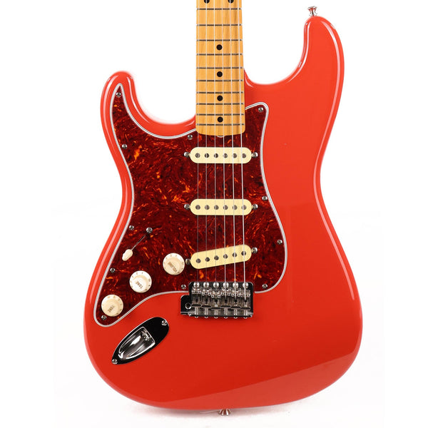 Fender CIJ Stratocaster Left-Handed Fiesta Red Used