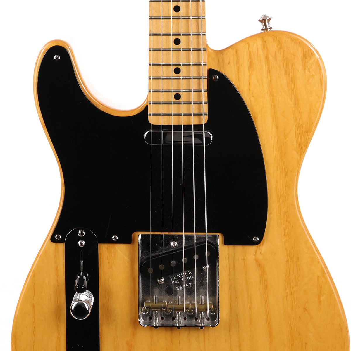 Fender American Vintage '52 Telecaster Left-Handed Butterscotch Blonde 2001 — 6