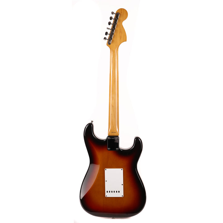 Fender MIJ '68 Stratocaster 3-Tone Sunburst Left-Handed Strung Righty 1992