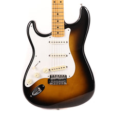 Fender MIJ '50s Stratocaster 2-Tone Sunburst Left-Handed Strung Righty Used