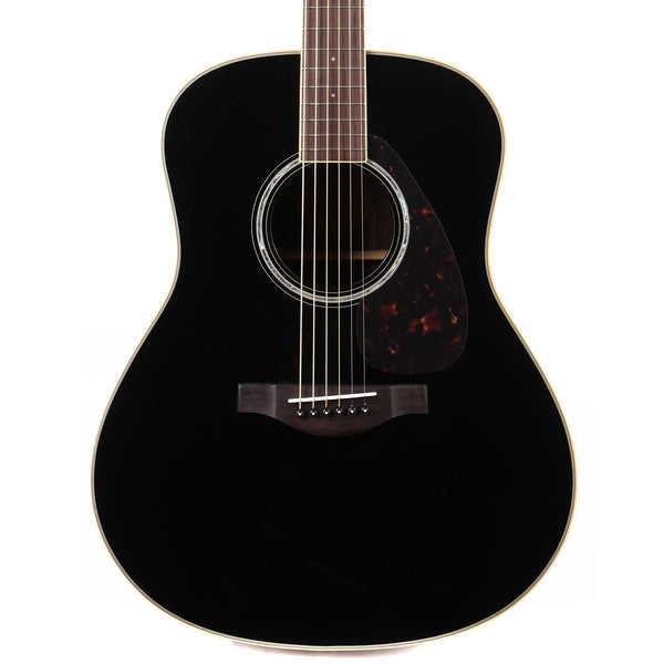 Yamaha LL6 ARE Jumbo Acoustic-Electric Black | The Music Zoo