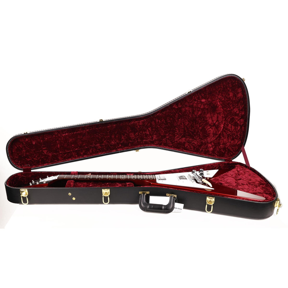 Gibson Custom Shop 1967 Flying V Reissue Sparkling Burgundy VOS — 7