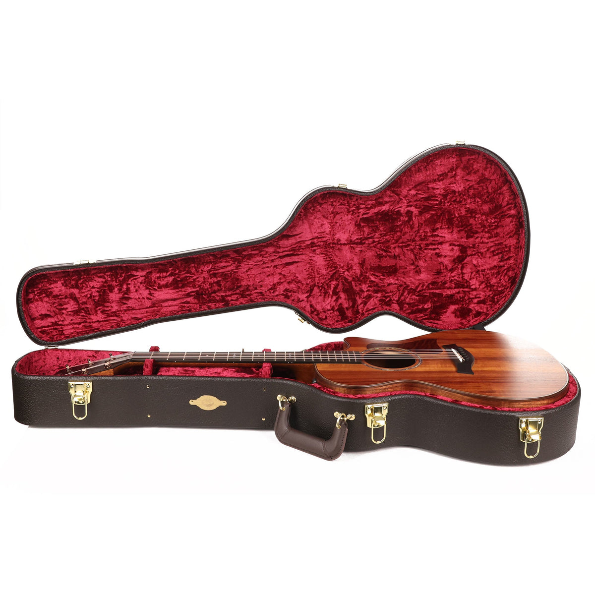 Taylor 722ce Koa Grand Concert Acoustic-Electric Natural Used — 9