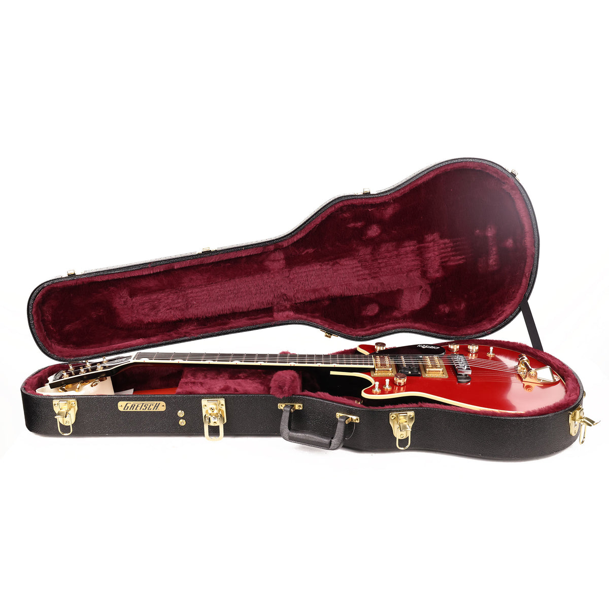 Gretsch G6131G-MY-RB Limited Edition Malcolm Young Signature Jet Vintage Firebird Red — 8