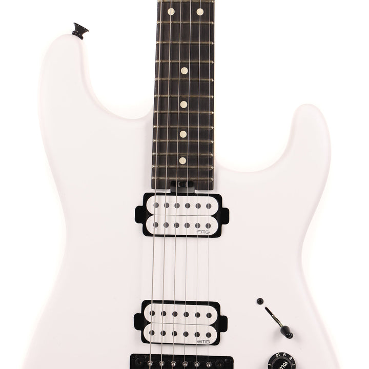 Charvel Jim Root Signature Pro-Mod San Dimas Style 1 HH FR M Satin White Used