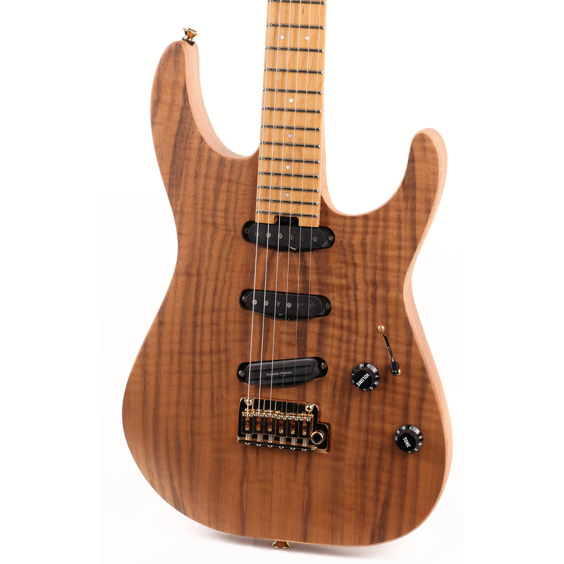 Charvel Pro-Mod DK22 SSS 2PT CM Mahogany with Walnut Natural Used
