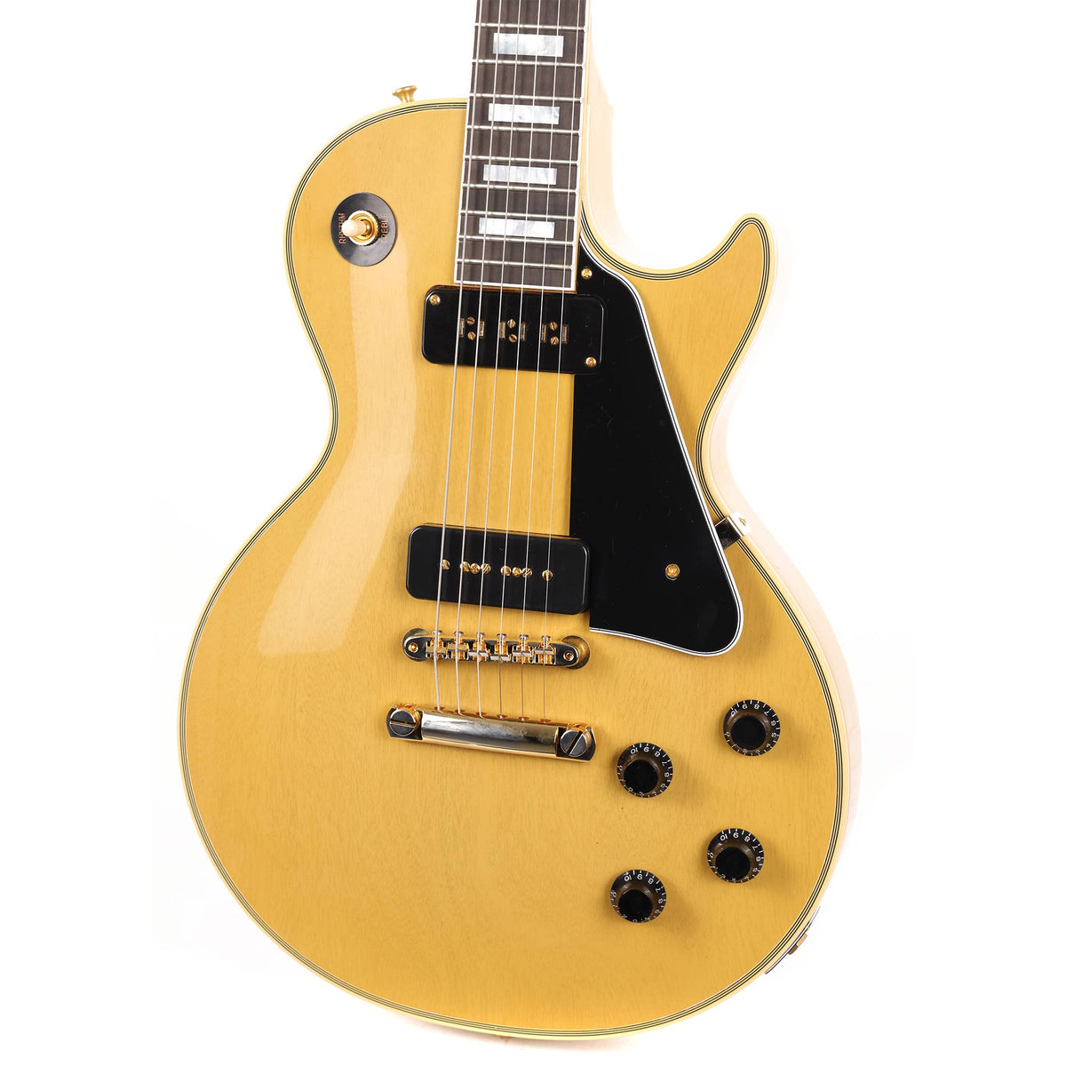 Gibson Custom Shop Made 2 Measure 1954 Les Paul Custom TV Yellow VOS — 7