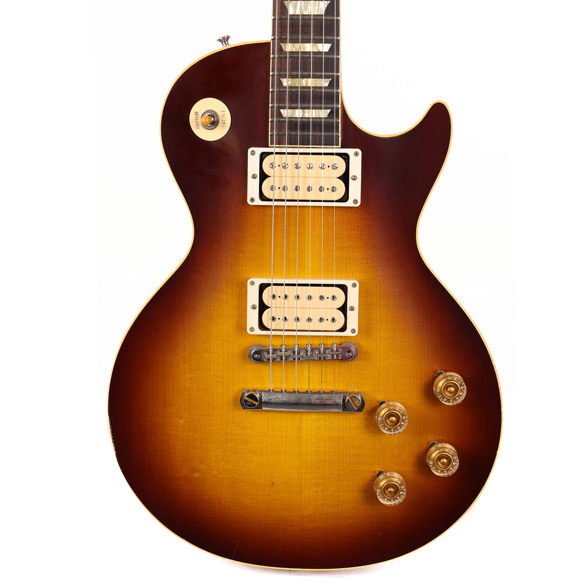 Gibson Custom Shop Made 2 Measure 1958 Les Paul '80s Tobacco Sunburst with DiMarzios — 1