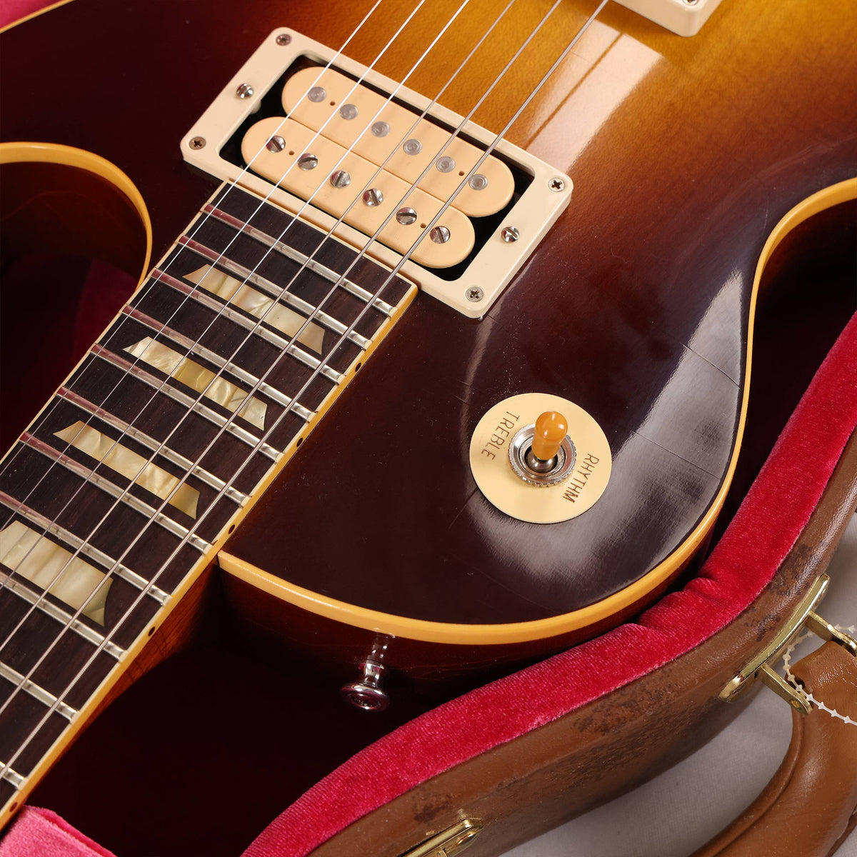 Gibson Custom Shop Made 2 Measure 1958 Les Paul '80s Tobacco Sunburst with DiMarzios — 7