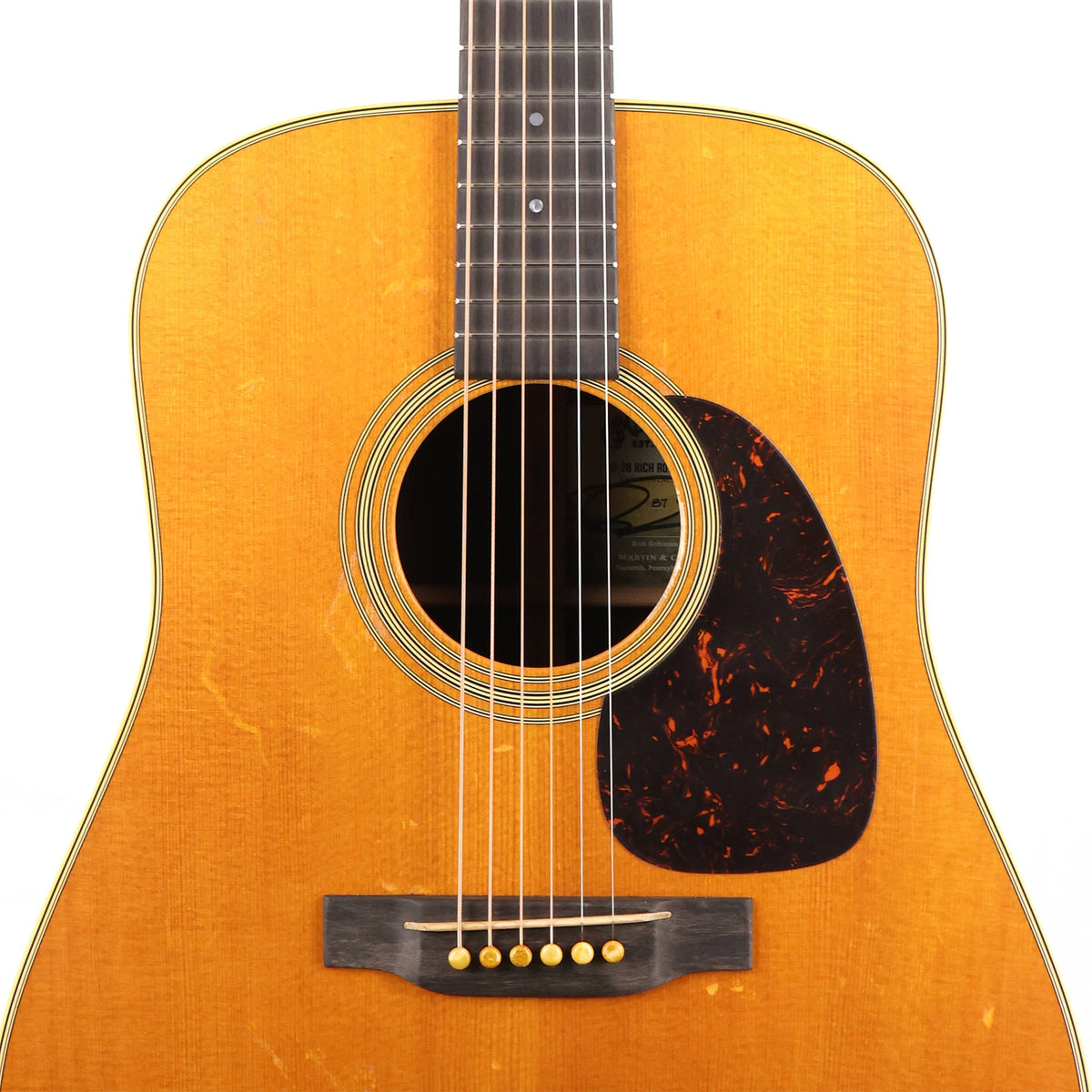 Martin D-28 Rich Robinson Signature Edition Dreadnought Acoustic — 6