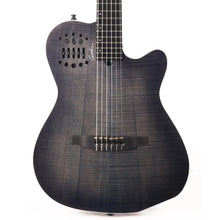 Godin ACS Denim Blue Flame Limited Edition Headstock Fix