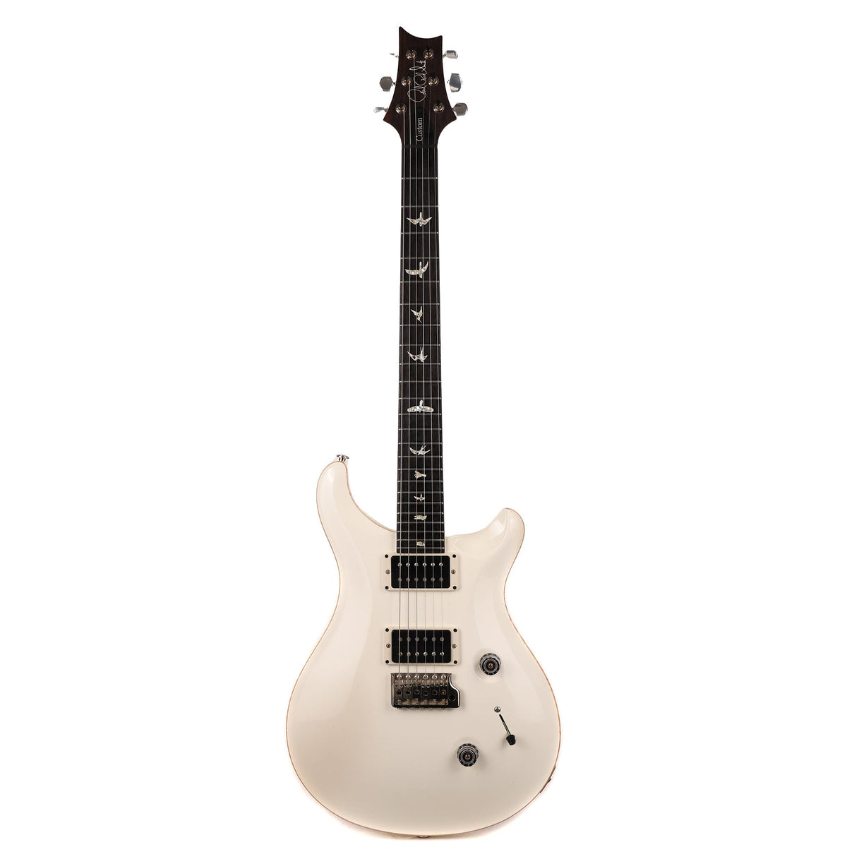 PRS Custom 24 Antique White with Flame Maple Binding 2020 — 2