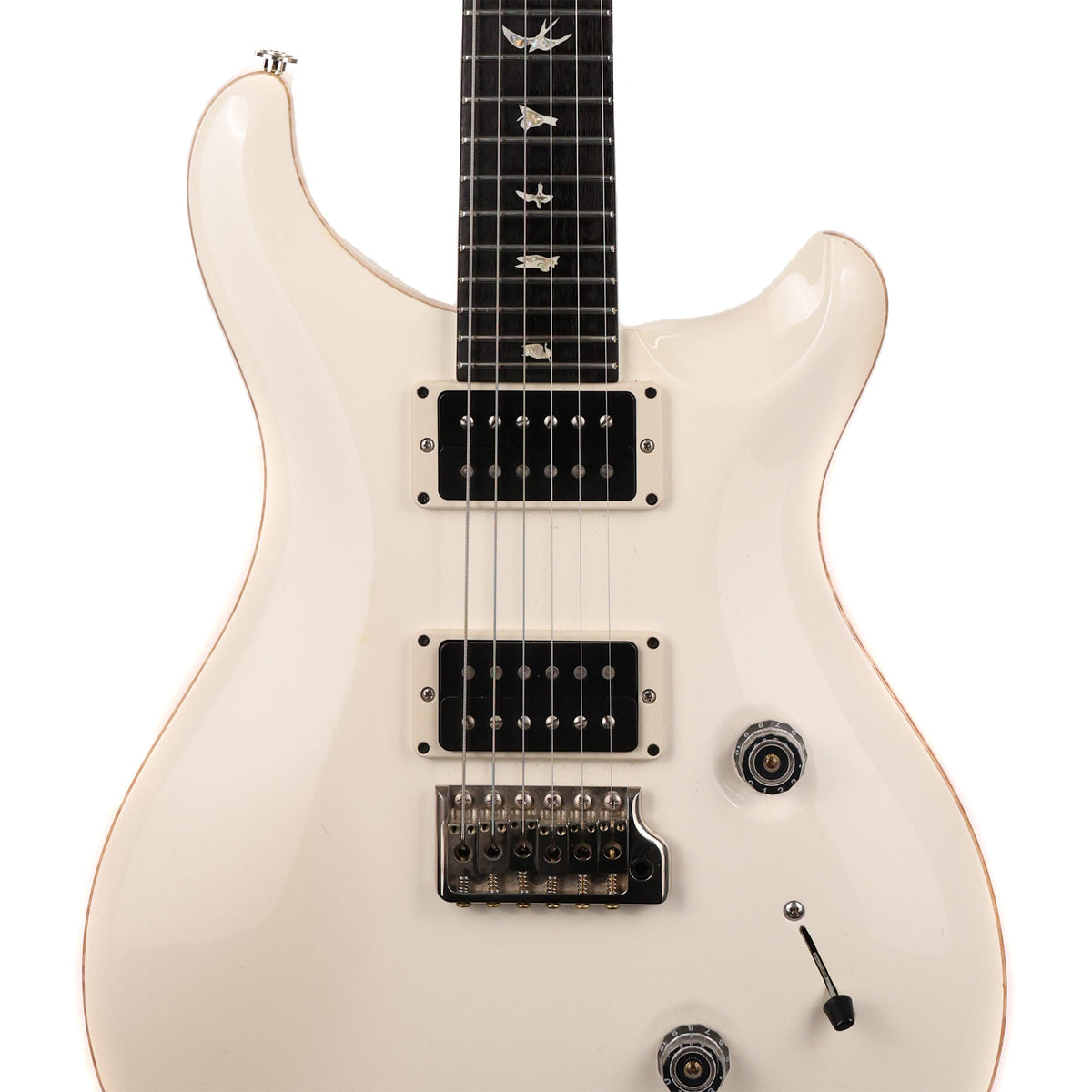 PRS Custom 24 Antique White with Flame Maple Binding 2020 — 6