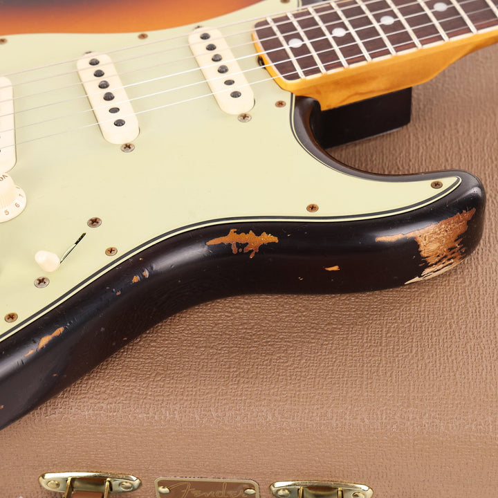 Fender Custom Shop '60s Stratocaster Thin Skin Faded 3-Tone Sunburst Used