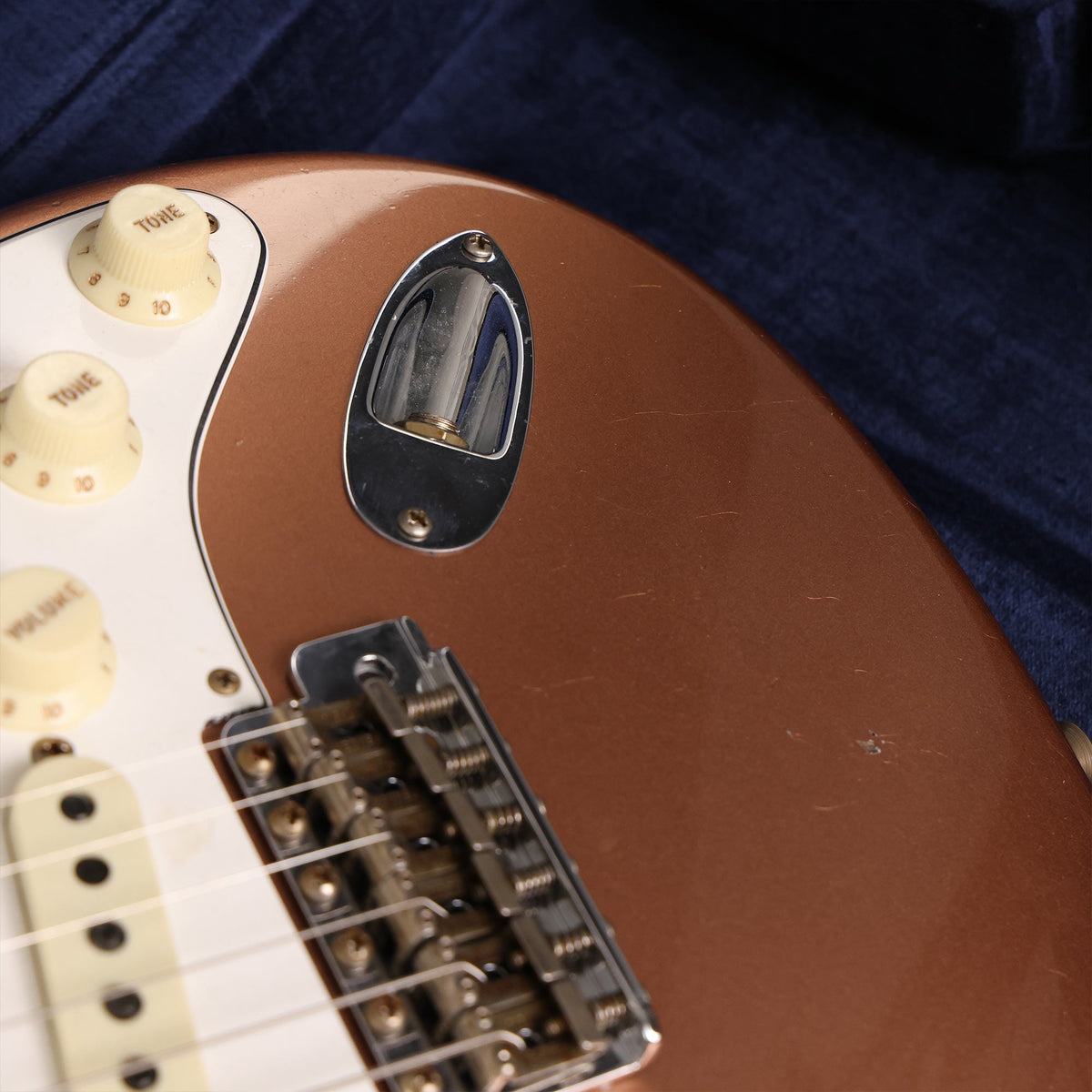 Fender Custom Shop 1969 Stratocaster Journeyman Relic Faded Copper Used — 9