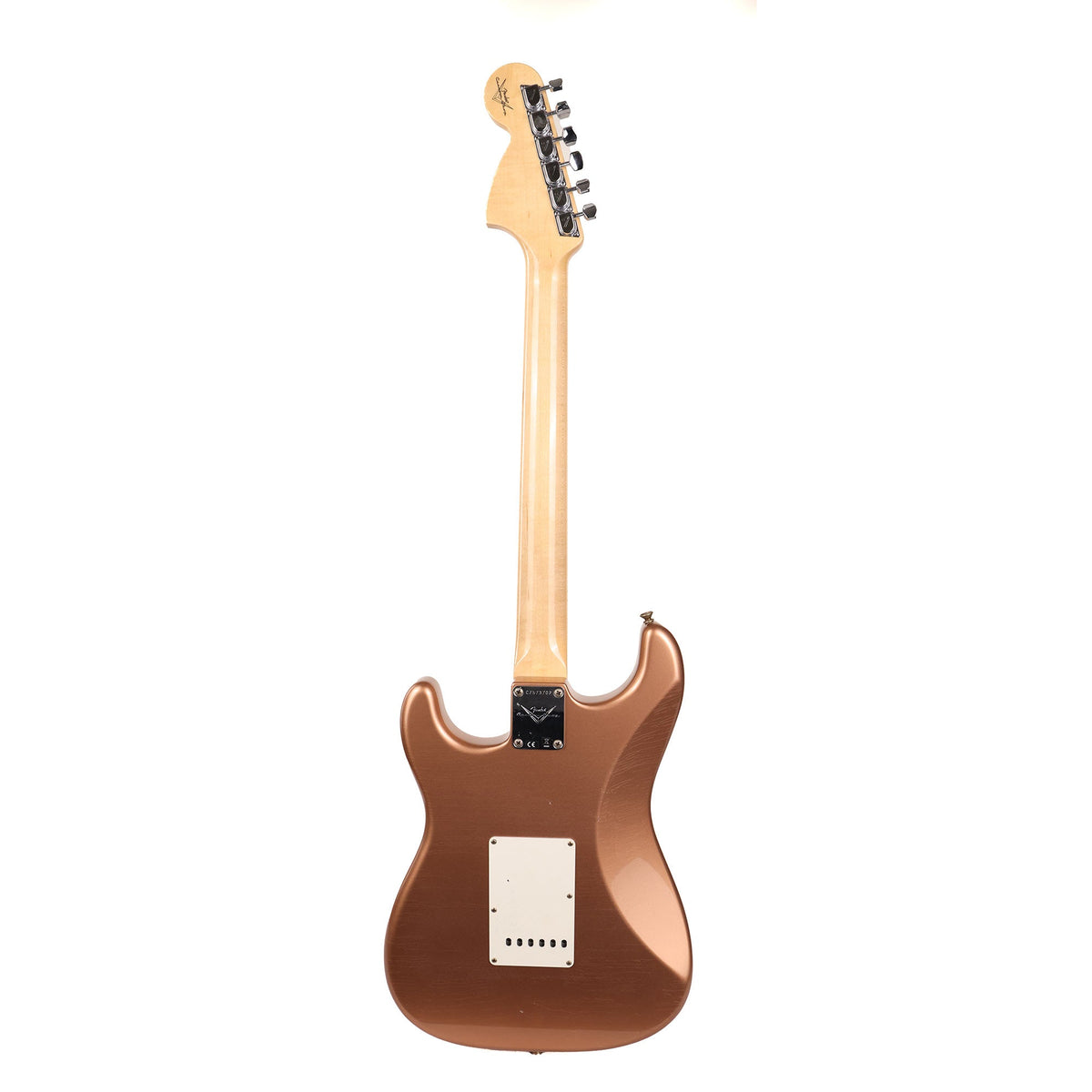 Fender Custom Shop 1969 Stratocaster Journeyman Relic Faded Copper Used — 3