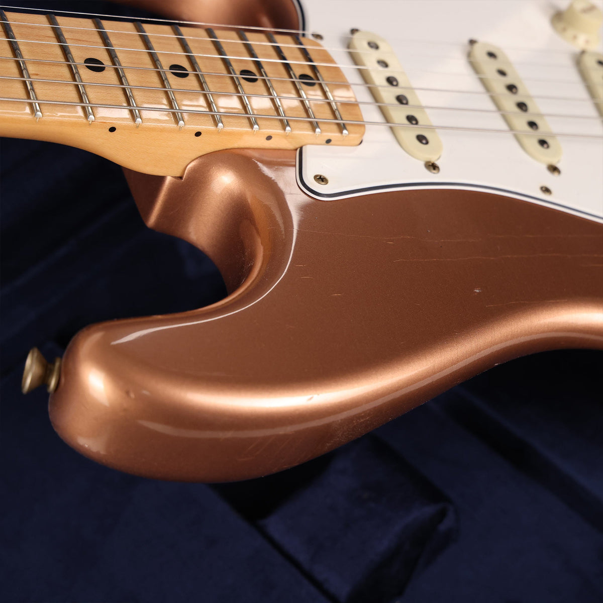 Fender Custom Shop 1969 Stratocaster Journeyman Relic Faded Copper Used — 7