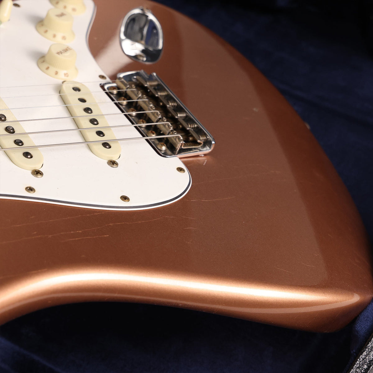 Fender Custom Shop 1969 Stratocaster Journeyman Relic Faded Copper Used — 8