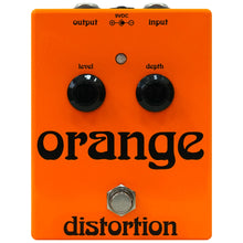 Orange Distortion Effect Pedal