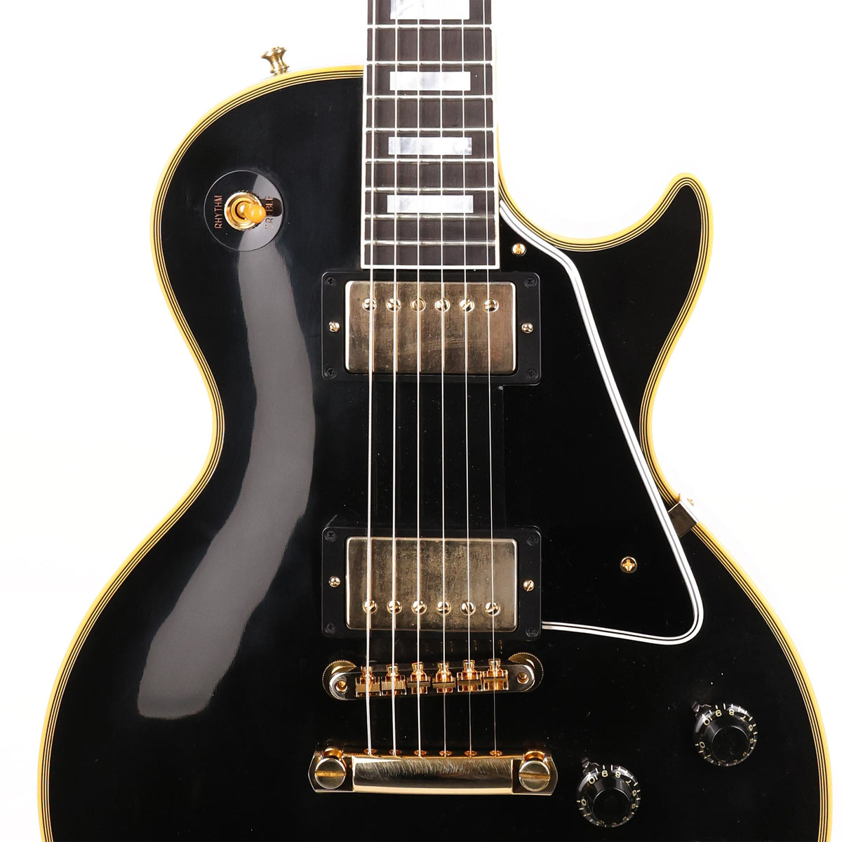 Gibson Custom Shop 1957 Les Paul Custom Reissue 2-Pickup VOS Ebony 2022 — 6