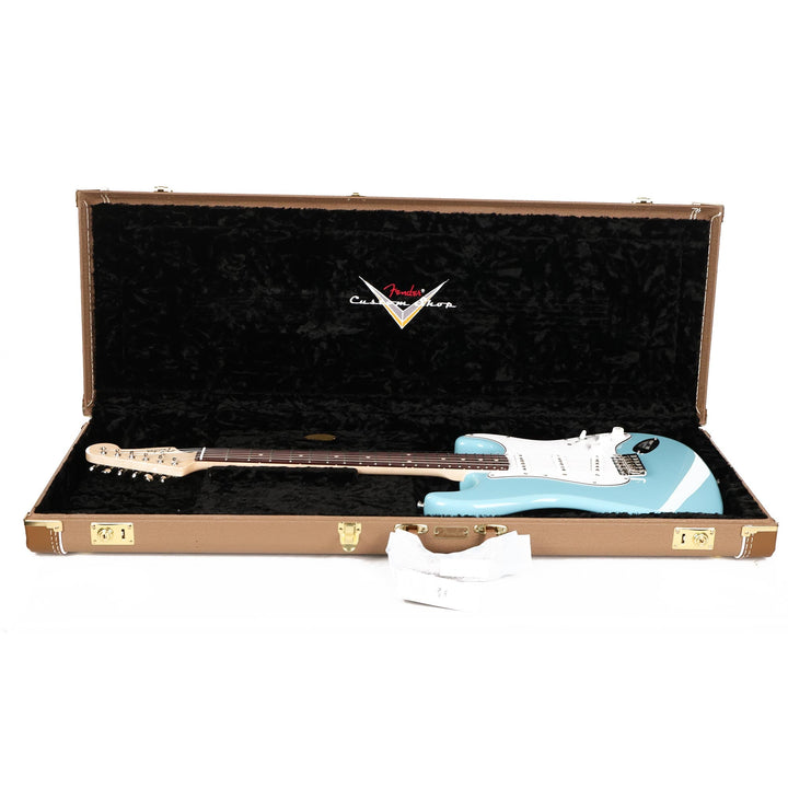 Fender Custom Shop NoNeck 1960 Stratocaster Music Zoo Exclusive Daphne Blue NOS
