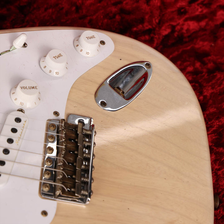 Fender Custom Shop Eric Clapton Stratocaster Journeyman Relic White Blonde 2023