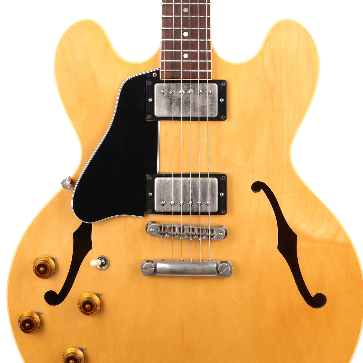 1987 Gibson ES-335 Dot Left-Handed Natural — 6