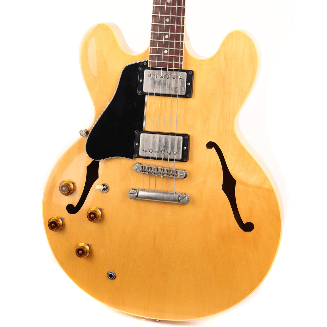 1987 Gibson ES-335 Dot Left-Handed Natural | The Music Zoo