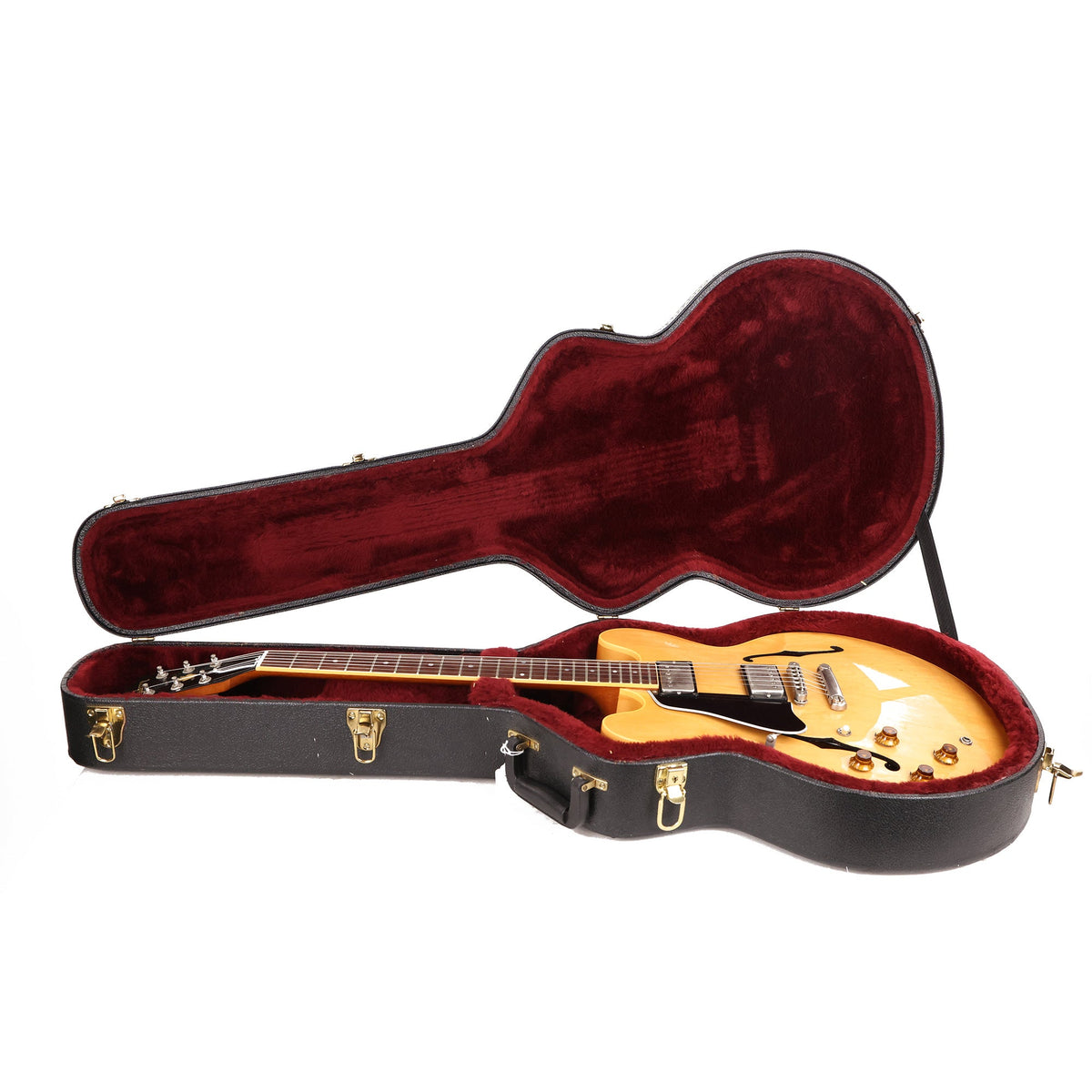 1987 Gibson ES-335 Dot Left-Handed Natural — 8