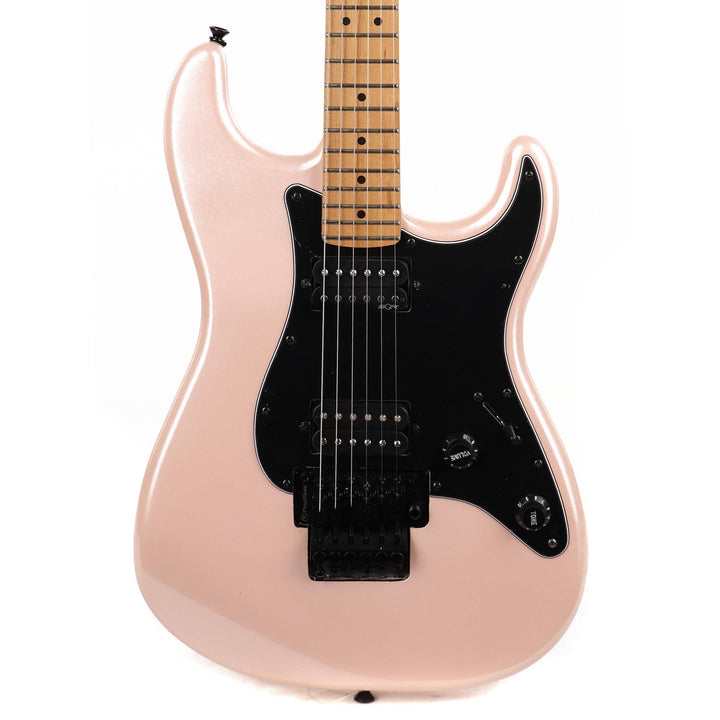 Squier Contemporary Stratocaster Roasted Maple Fingerboard Shell Pink Pearl Used