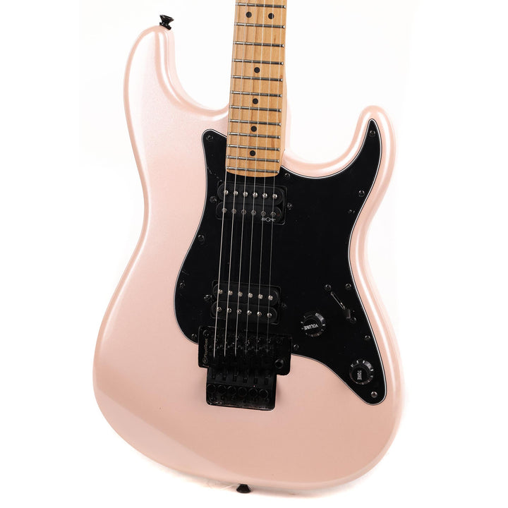 Squier Contemporary Stratocaster Roasted Maple Fingerboard Shell Pink Pearl Used