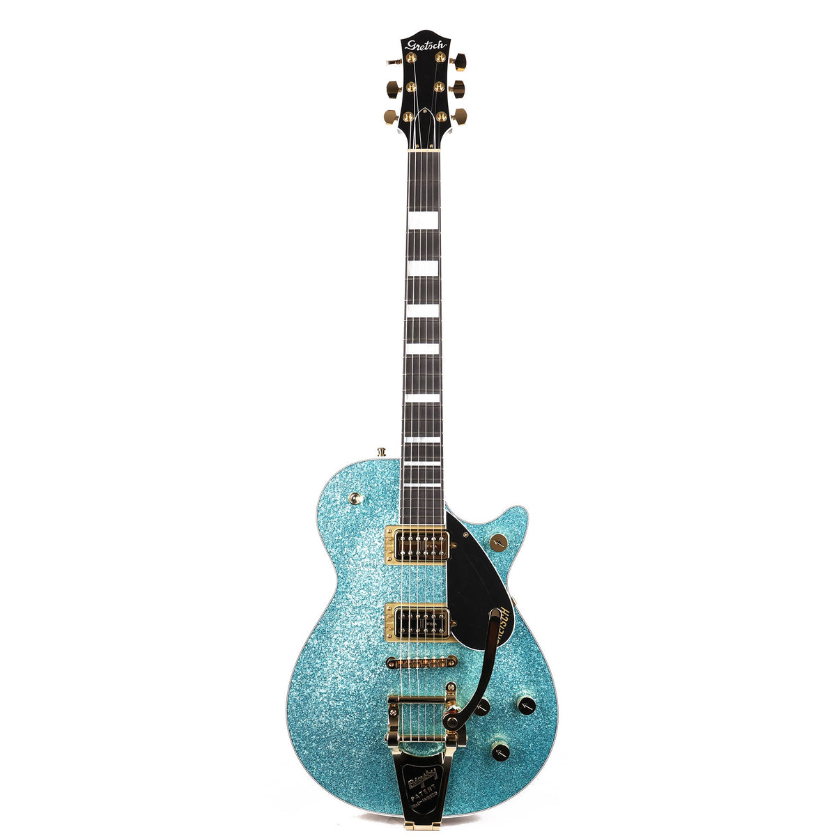 Gretsch G6229TG Limited Edition Players Edition Sparkle Jet BT Guitar Ocean Turquoise Sparkle — 2