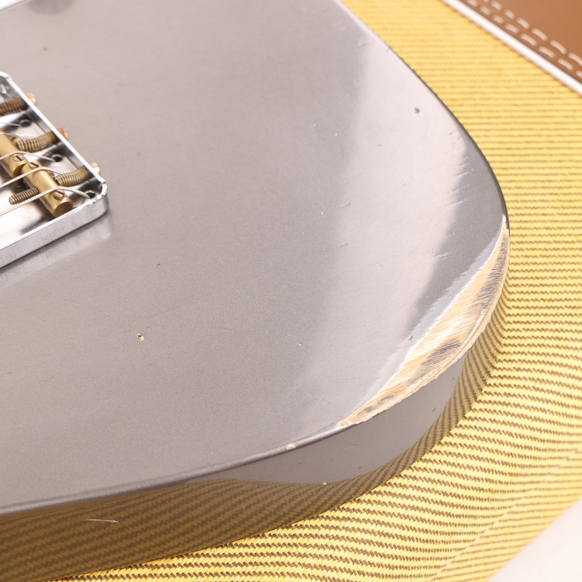 Fender Custom Shop 1951 Nocaster Relic Faded Pewter Used — 8
