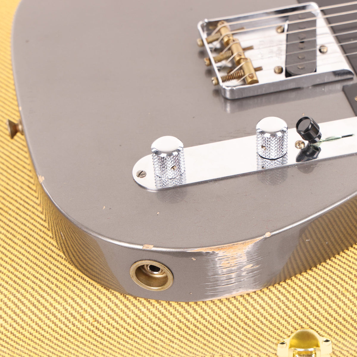 Fender Custom Shop 1951 Nocaster Relic Faded Pewter Used — 9