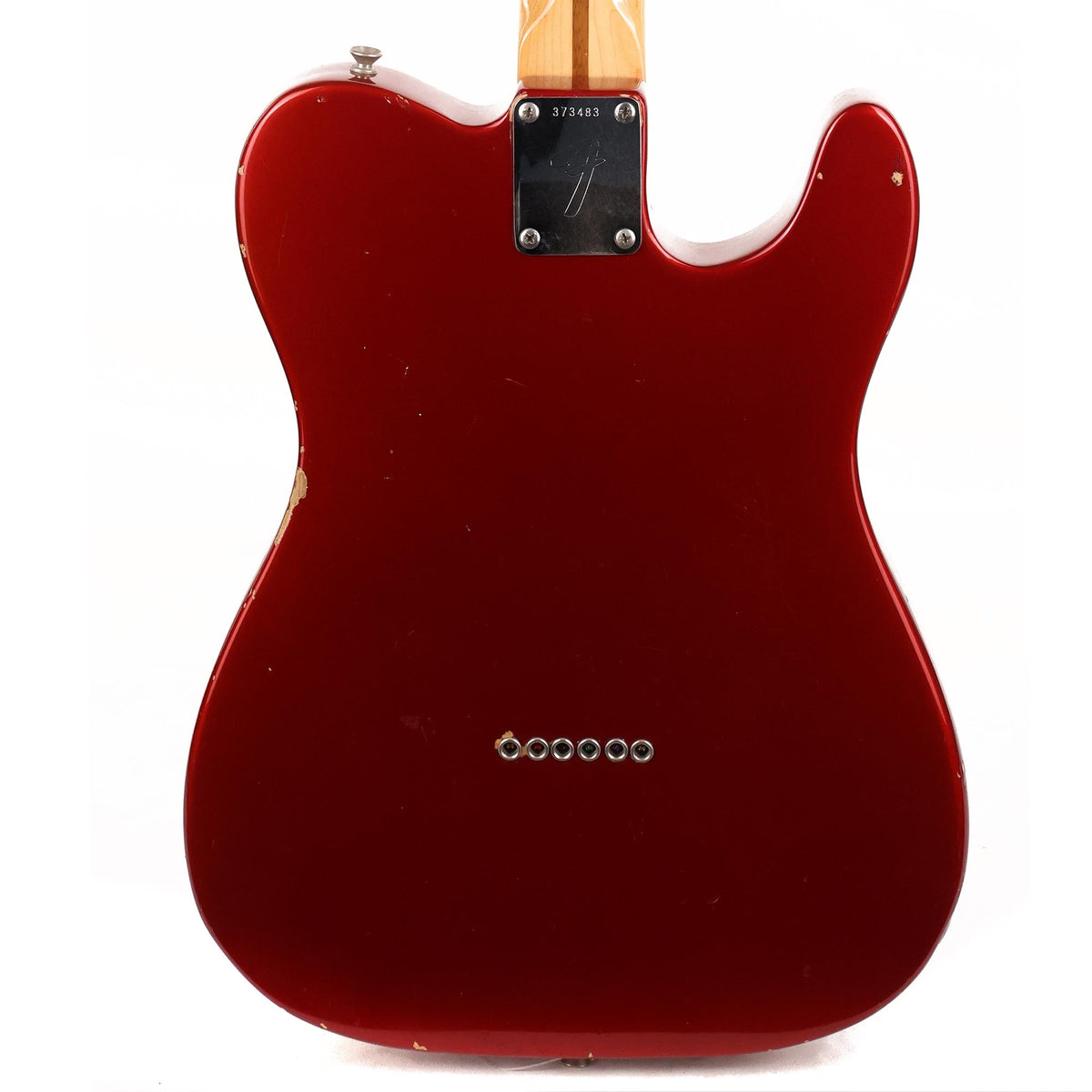 1974 Fender Telecaster Left-Handed Candy Apple Red — 6