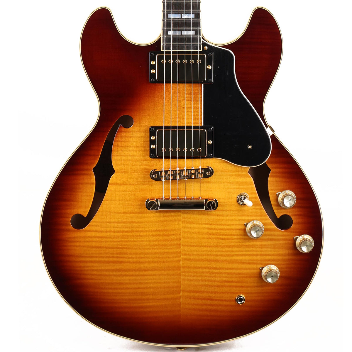 Yamaha SA2200 Semi-Hollow Violin Sunburst — 1