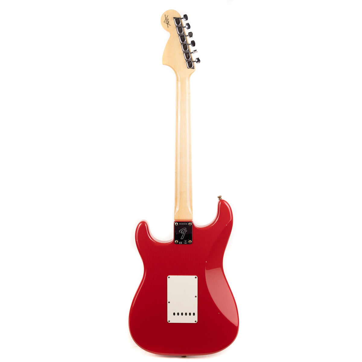Fender Custom Shop 1969 Stratocaster Journeyman Relic Super Faded Aged Seminole Red Used — 3