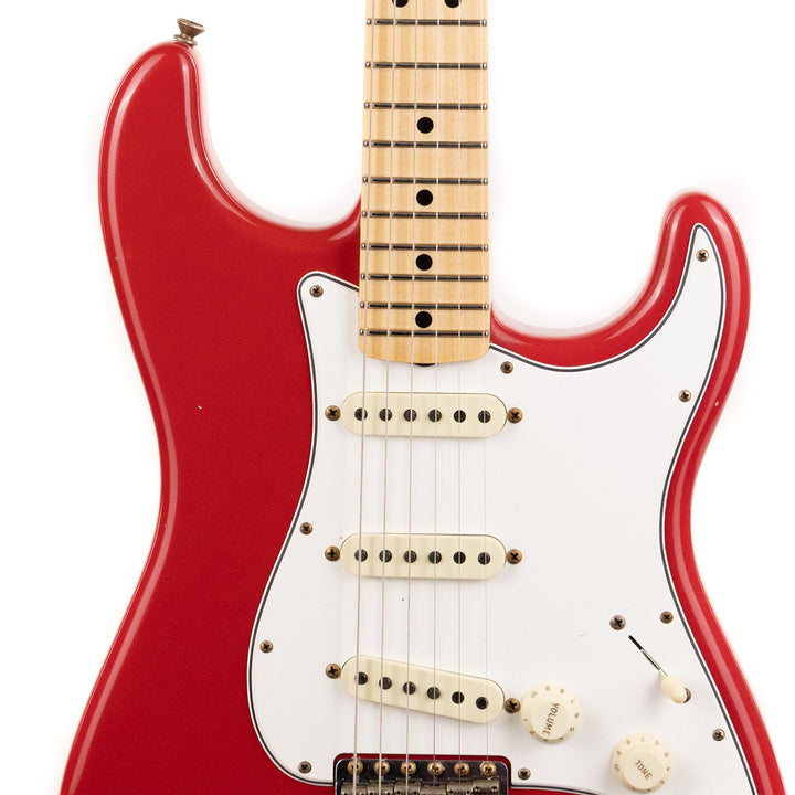 Fender Custom Shop 1969 Stratocaster Journeyman Relic Super Faded Aged Seminole Red Used