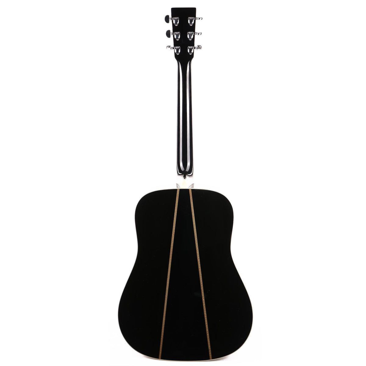Martin D-35 Johnny Cash Commemorative Dreadnought Acoustic Gloss Black — 3